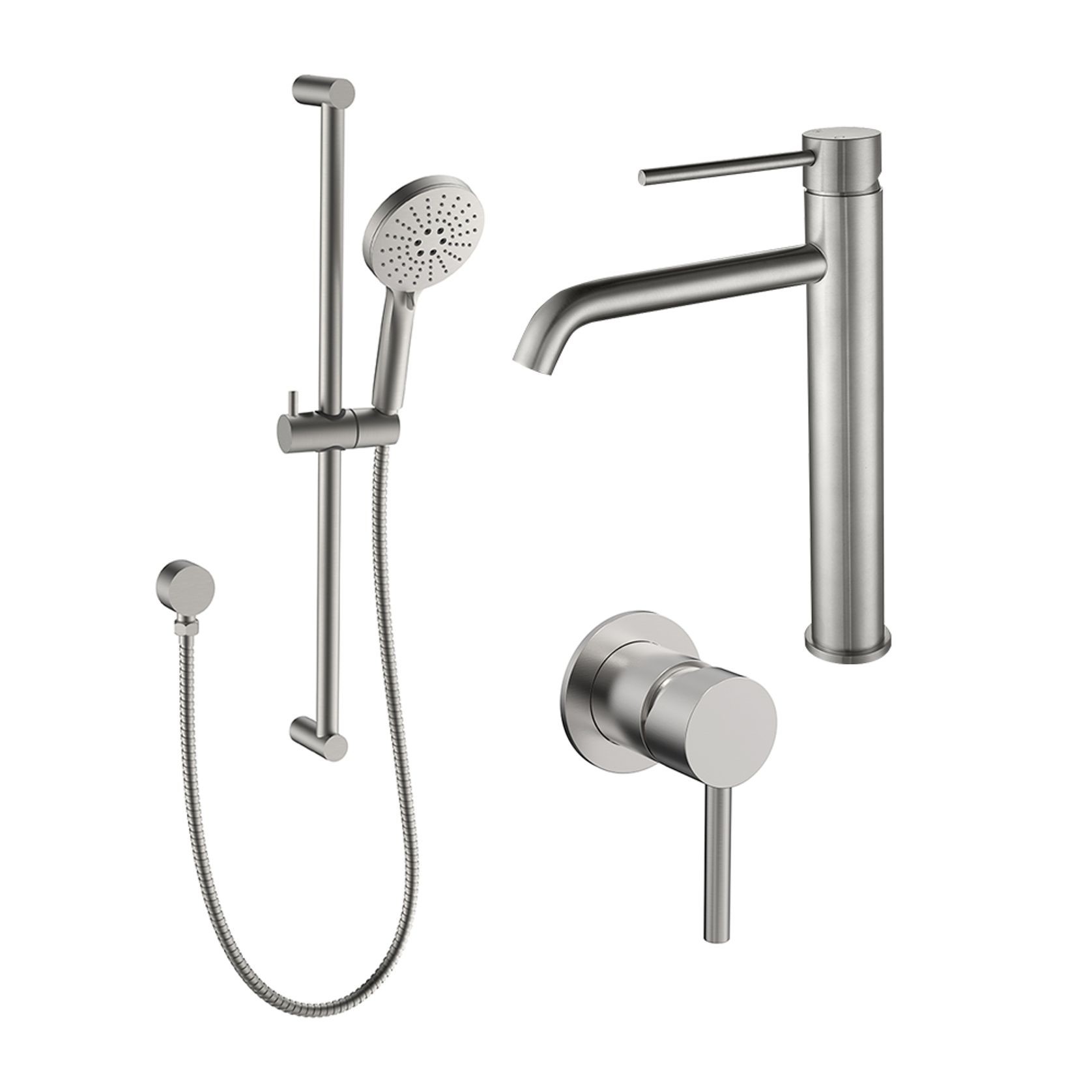 Evoke High-Rise Tapware Bundles gallery detail image