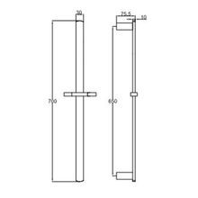 Flint Slide Shower 3 Function Handshower Gun Metal gallery detail image