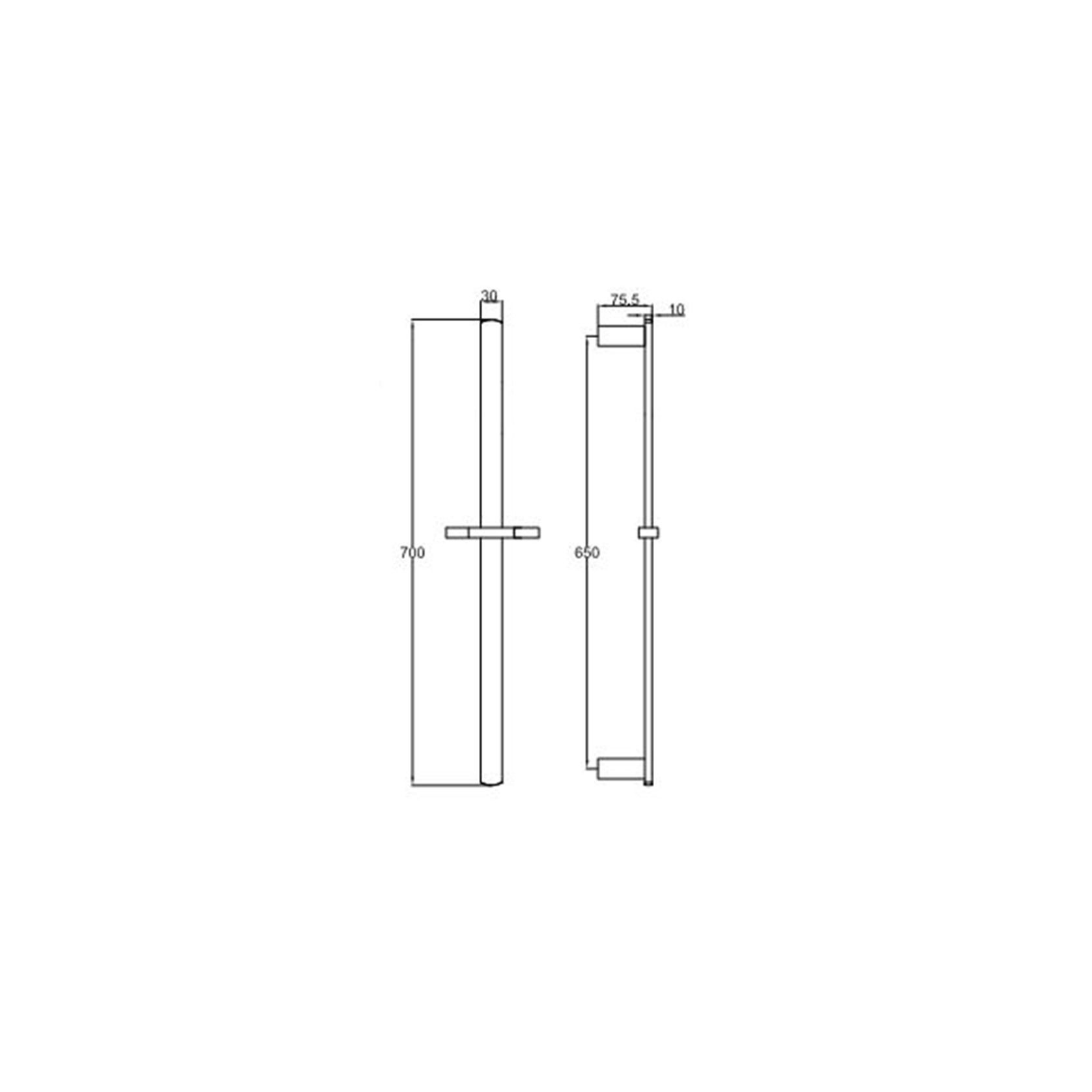 Flint Slide Shower 3 Function Handshower Gun Metal gallery detail image