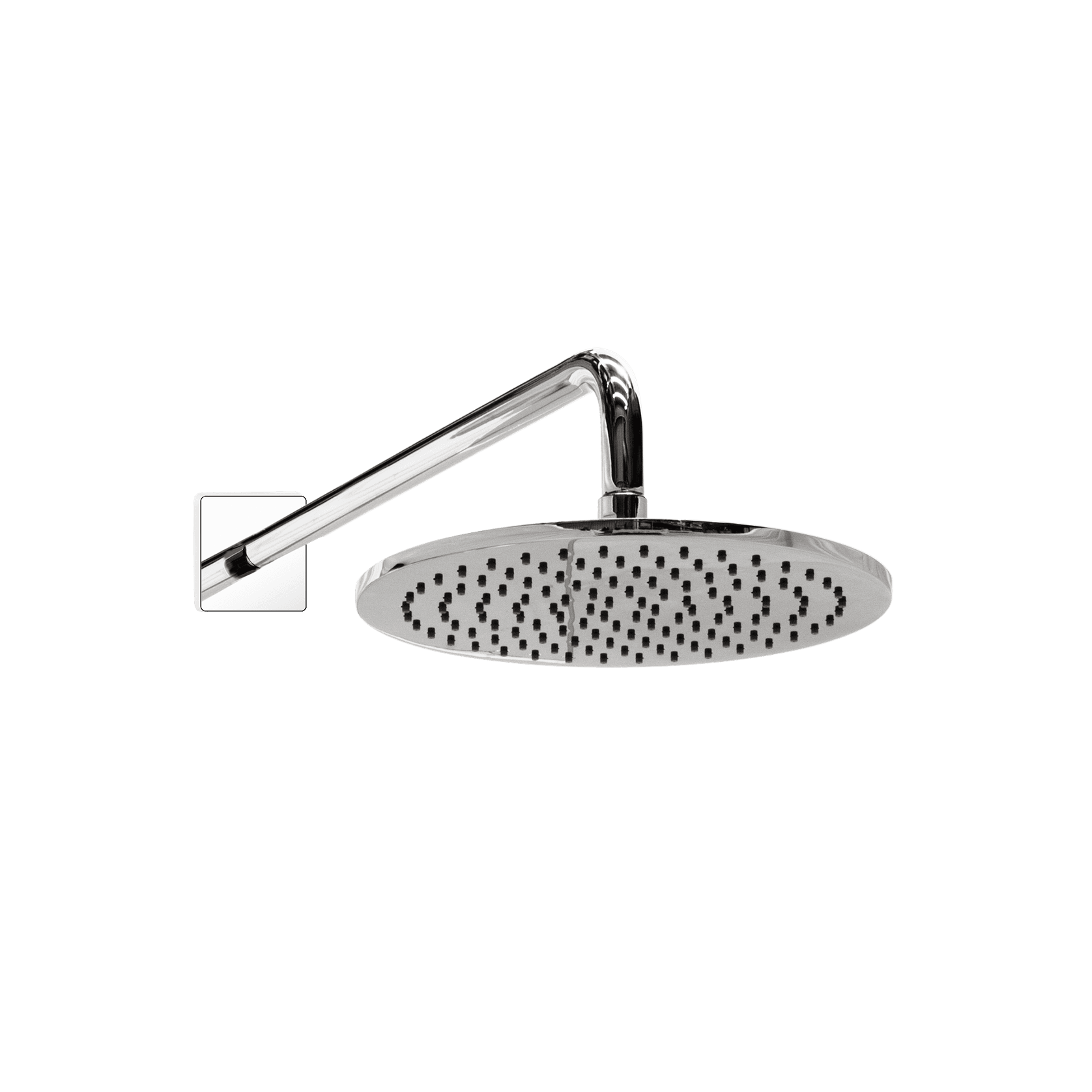 Loft Rain Shower with Wall Arm Chrome gallery detail image