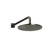 Loft Rain Shower with Wall Arm Gun Metal gallery detail image