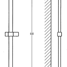 Modern Linea Slide Shower 3 Function Handshower Chrome gallery detail image