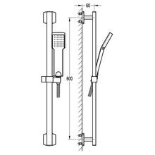 Smart Slide Shower 3 Function Chrome gallery detail image