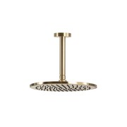 Scarab Rain Shower with Ceiling Arm Brushed Gold gallery detail image