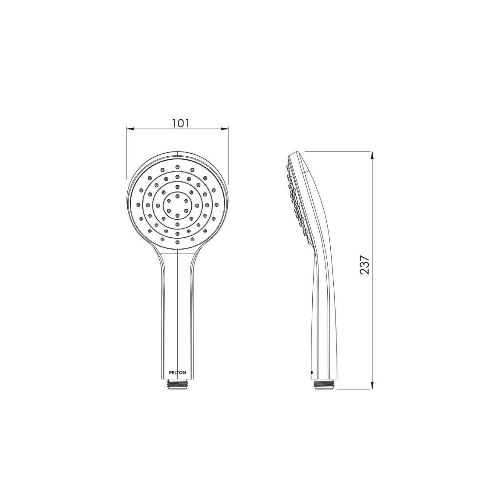 Max Single Spray Handpiece Chrome gallery detail image