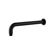 Mica Wall Shower Arm | 450mm | Curved gallery detail image
