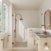 Kingsley Shower Rail Set gallery detail image