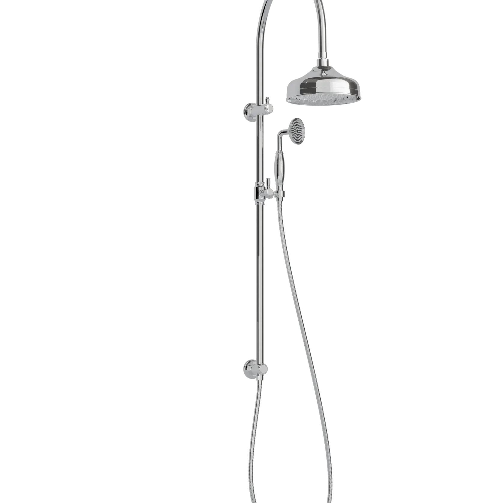 Kingsley Shower Rail Set gallery detail image