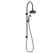 Kingsley Shower Rail Set | Matte Black gallery detail image