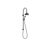 Kingsley Shower Rail Set | Matte Black gallery detail image