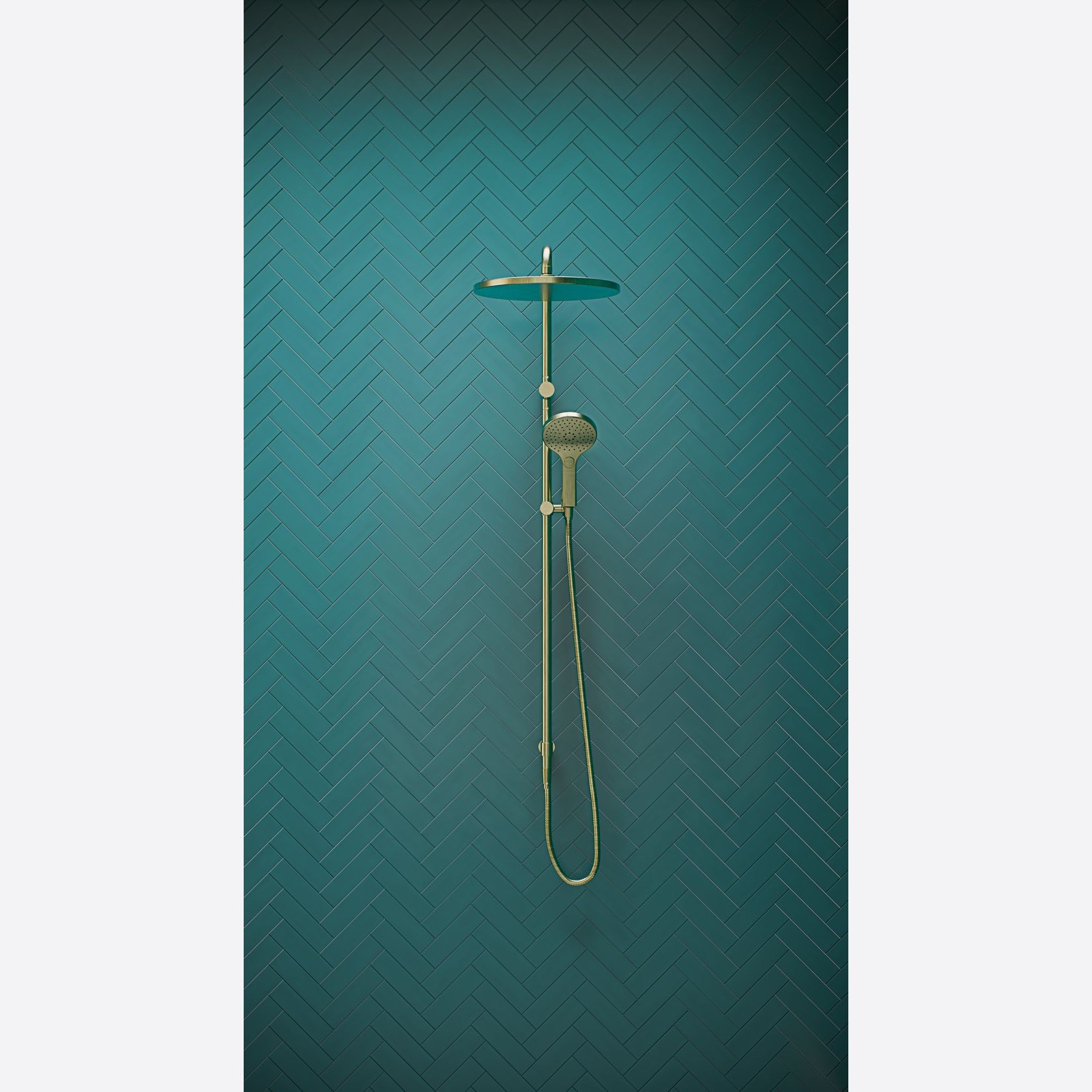 Lavish Bubblejet Twin Rail Shower gallery detail image