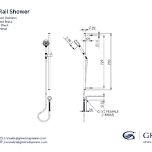 Textura Rail Shower gallery detail image