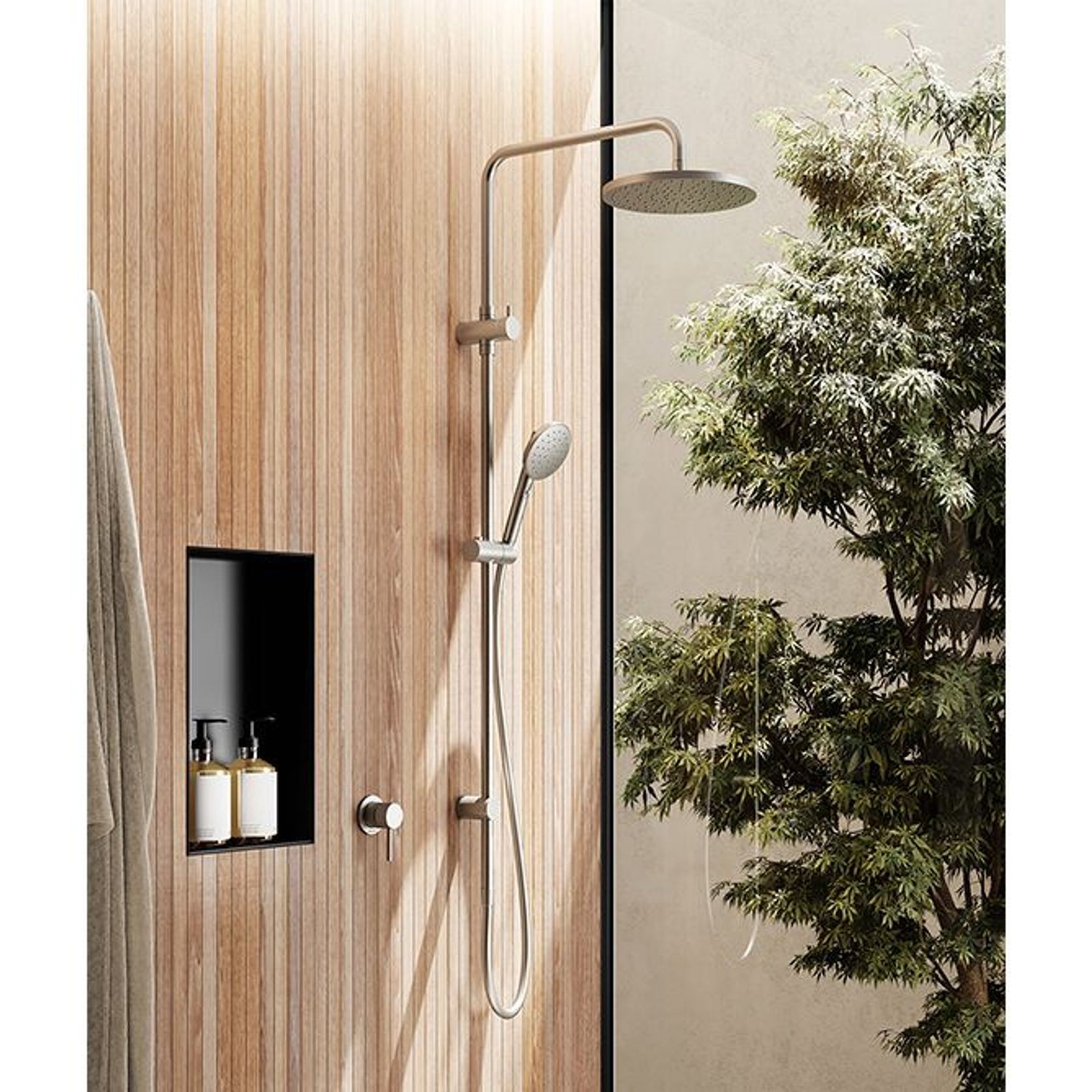 Minimalist MK2 Shower System gallery detail image