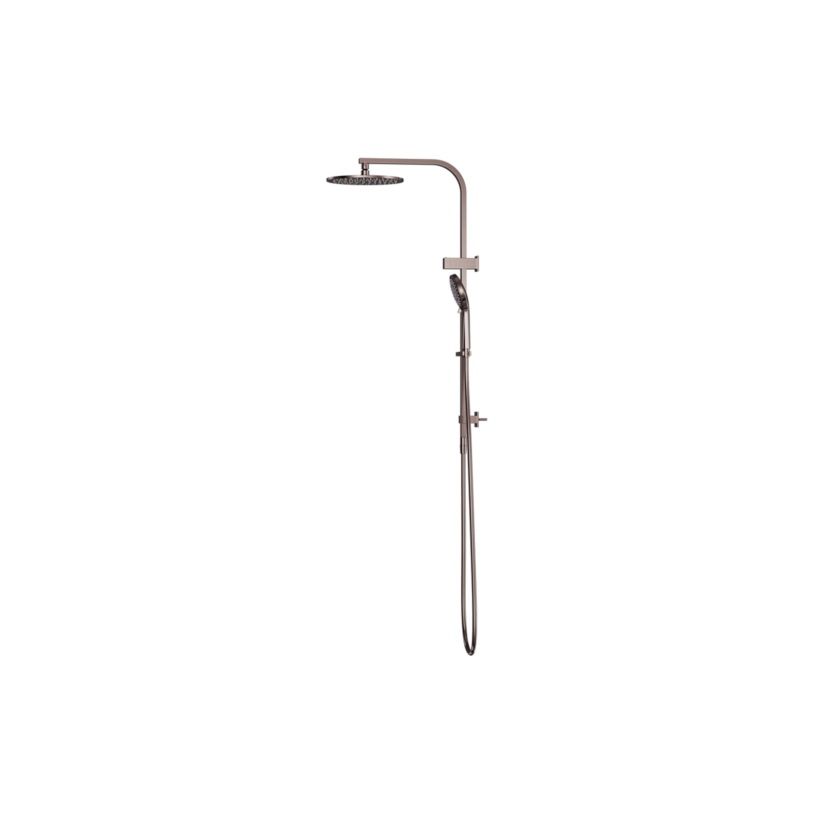 Bianca Twin Shower | Brushed Bronze gallery detail image