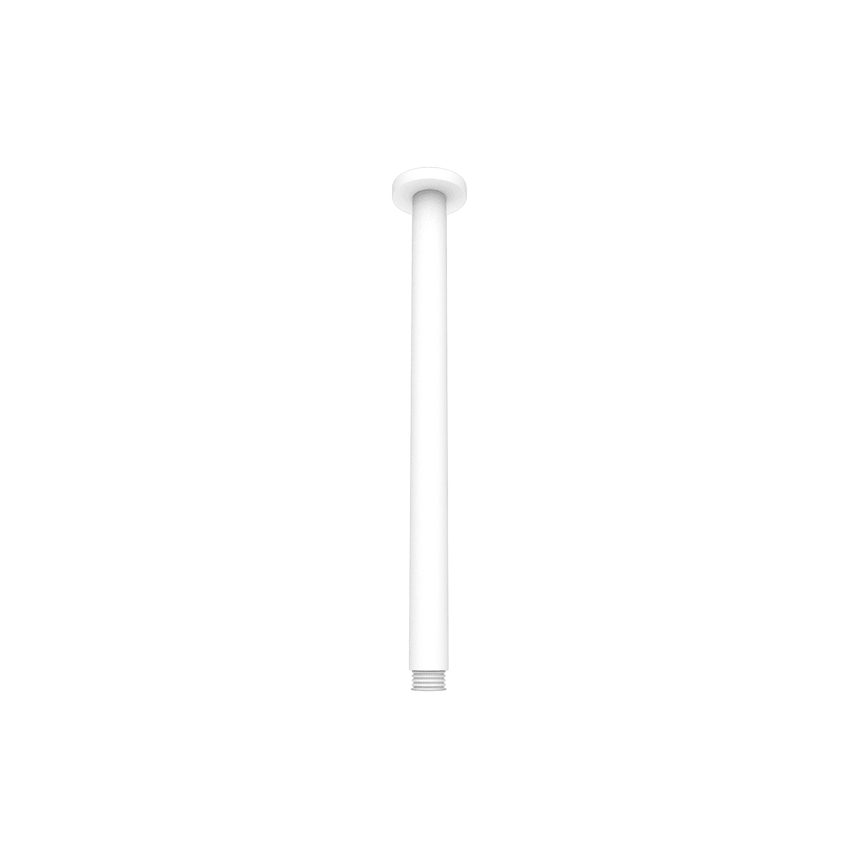 Round Ceiling Arm 300mm Length Matte White gallery detail image