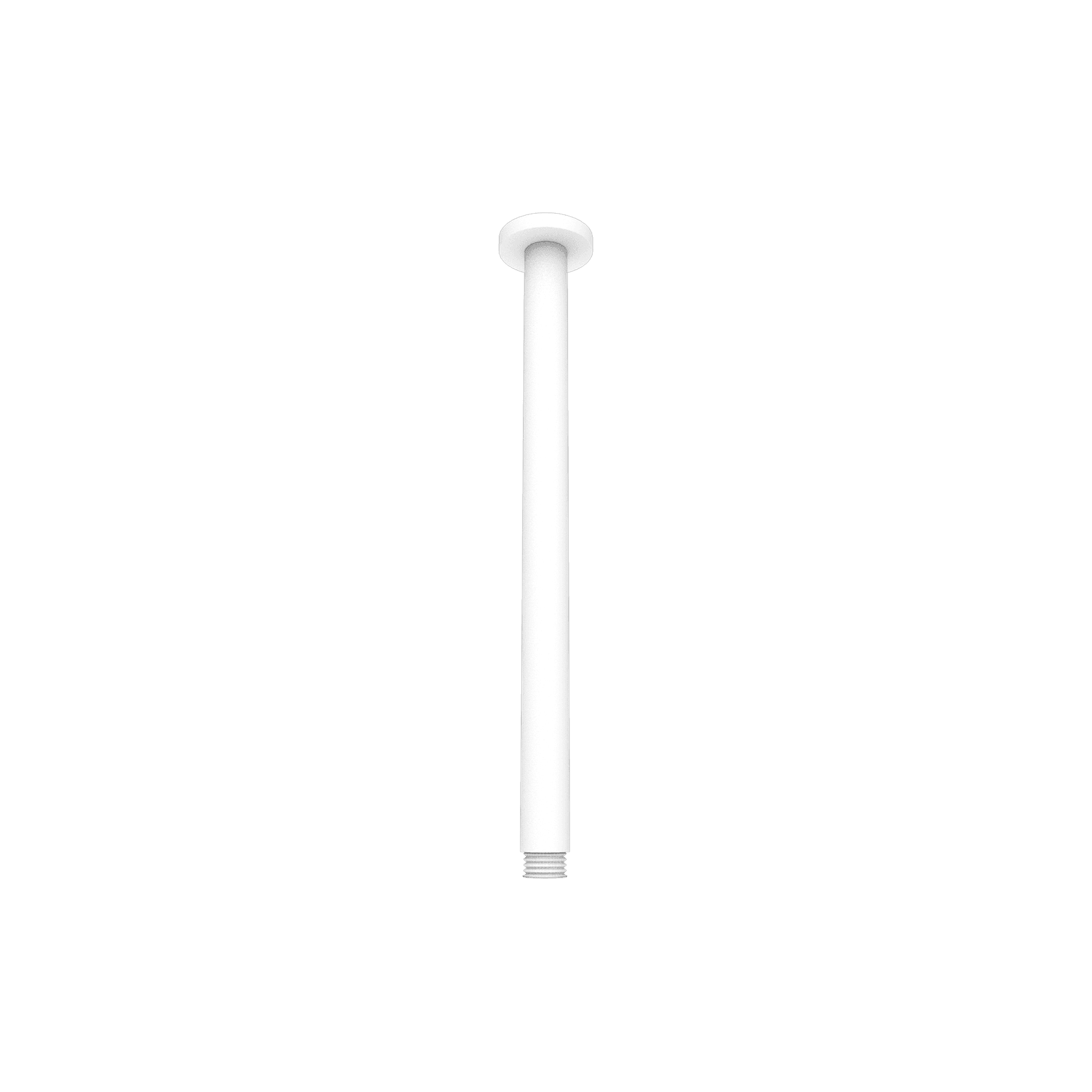 Round Ceiling Arm 300mm Length Matte White gallery detail image