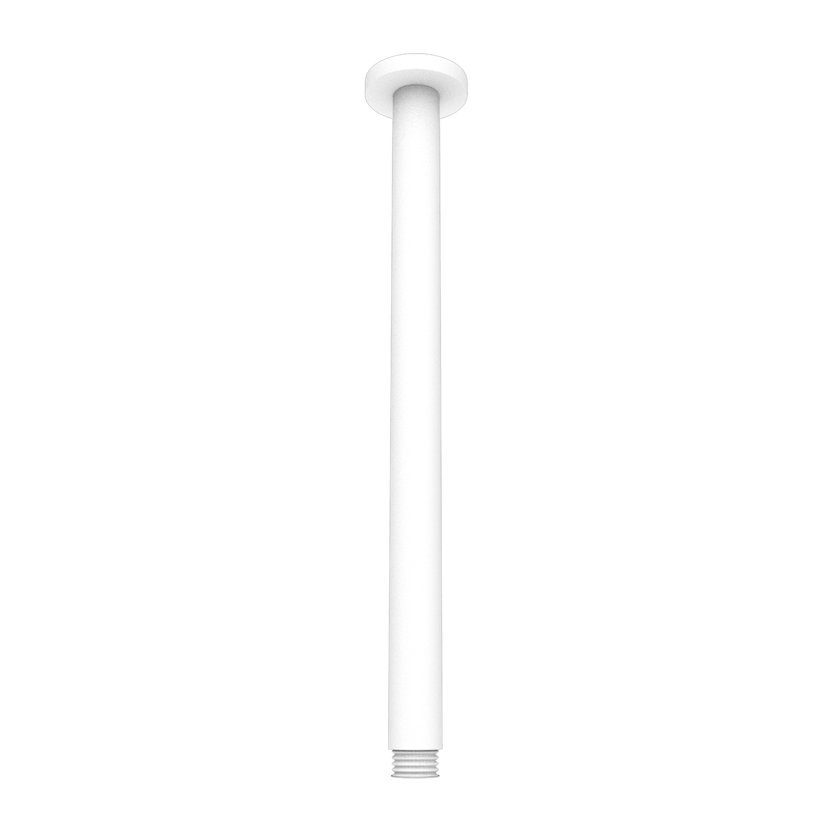 Round Ceiling Arm 300mm Length Matte White gallery detail image