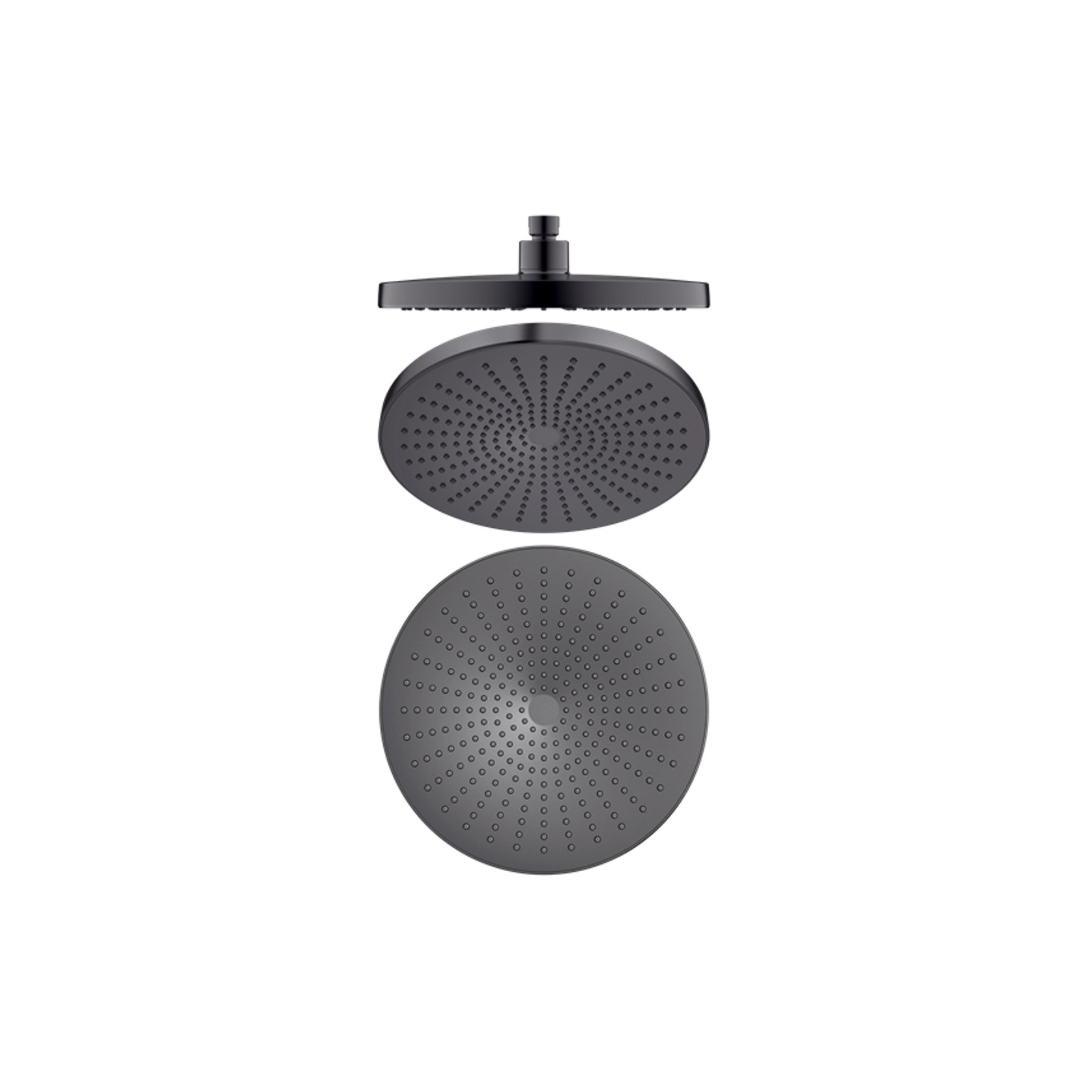 Opal 250mm Shower Head Gun Metal gallery detail image