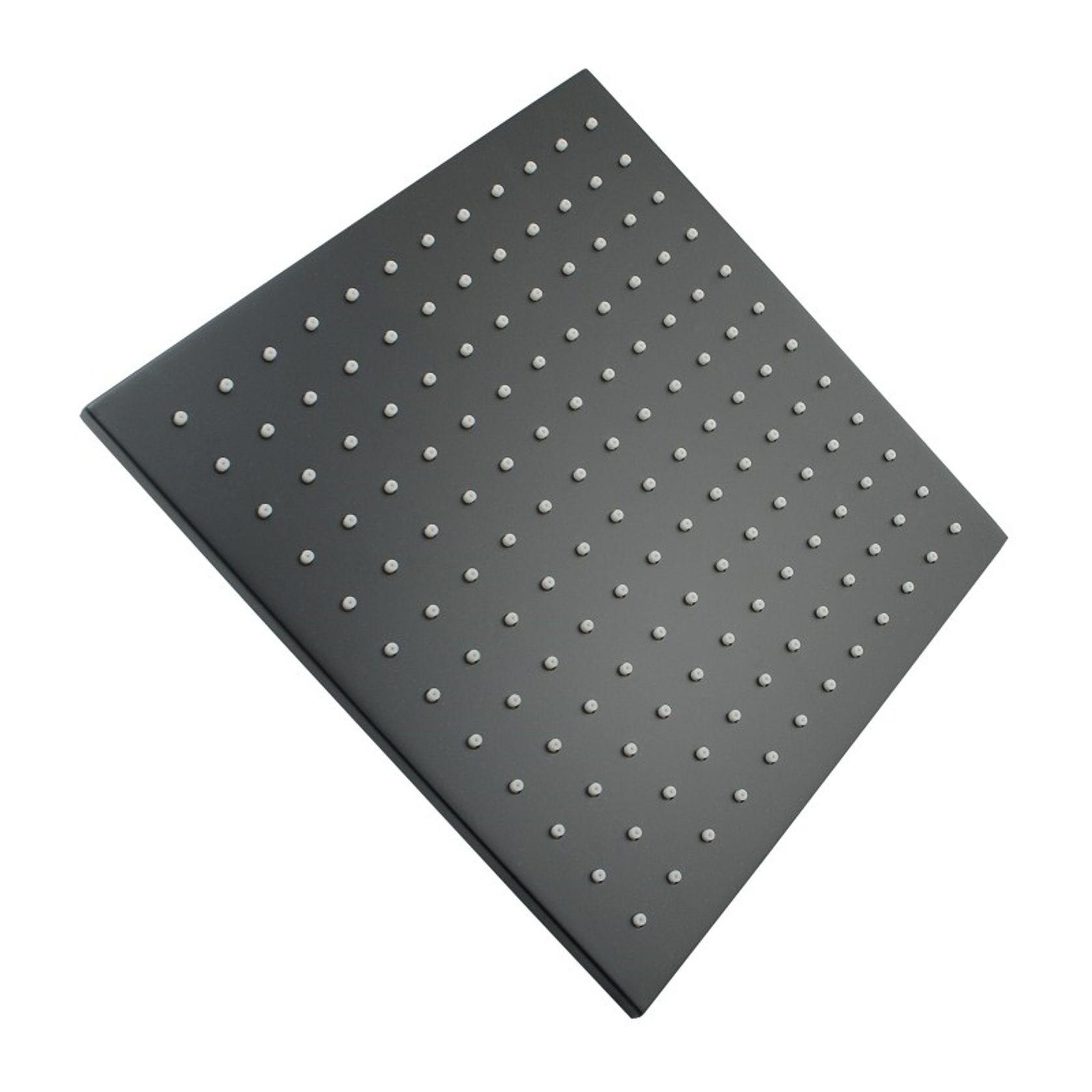 Square Shower Head 250mm Matte Black gallery detail image