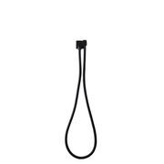 Square Shower Rail Matte Black gallery detail image
