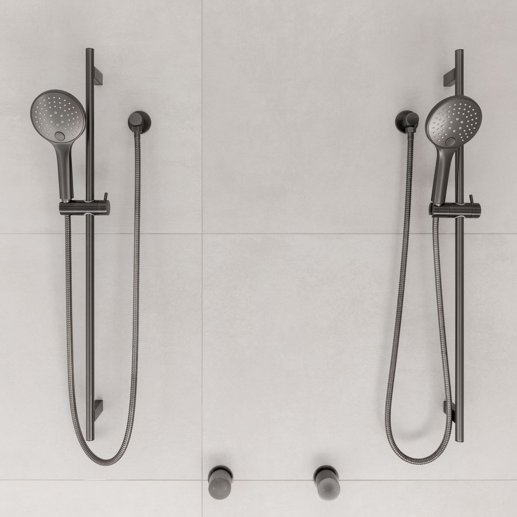 Elysian Adjustable Shower Rail gallery detail image