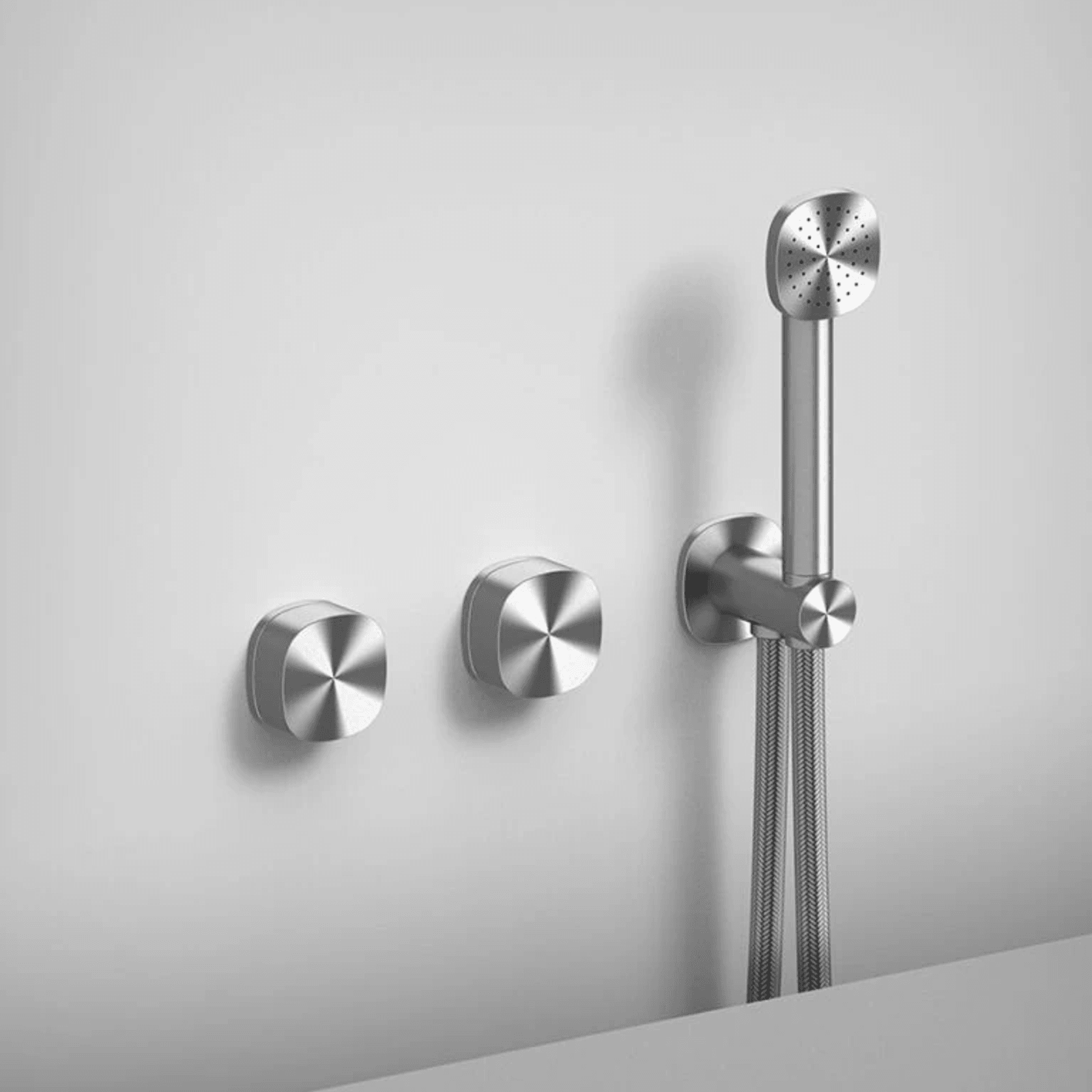 Super 22 68 | Two Wall Mixers + Shower Kit gallery detail image