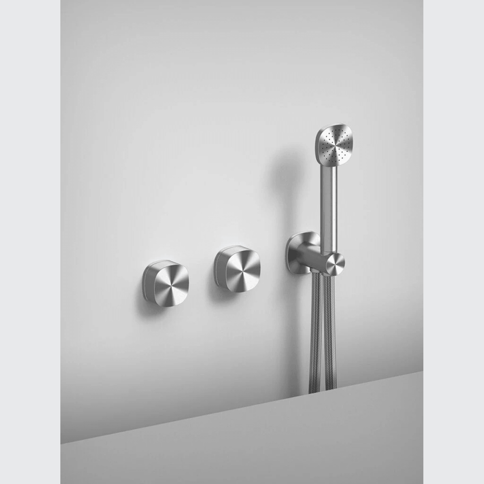 Super 22 68 | Two Wall Mixers + Shower Kit gallery detail image