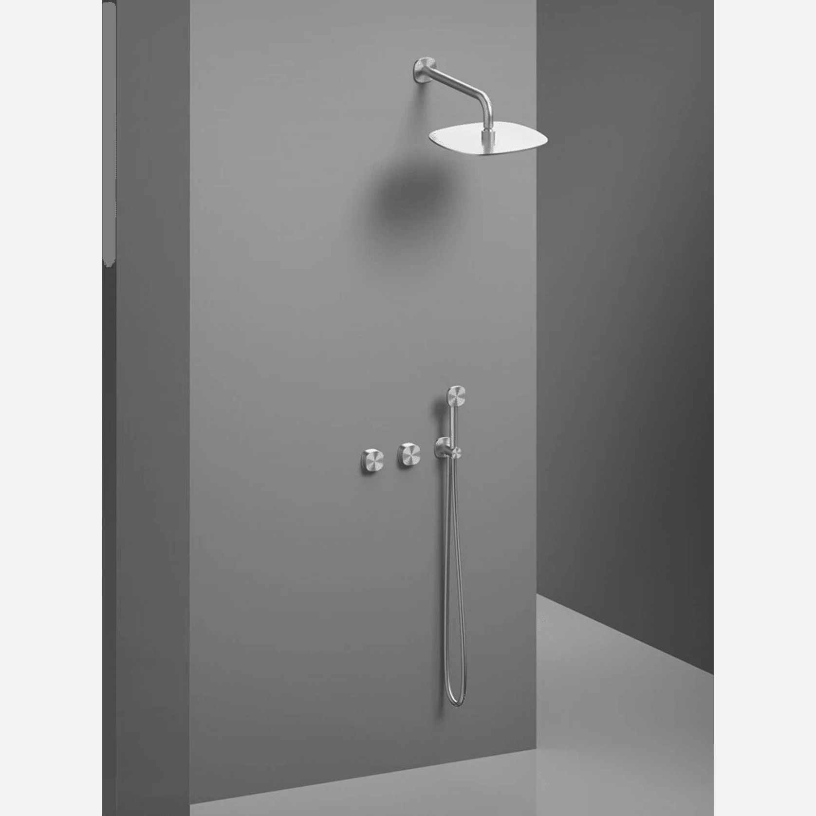 Super 22 68 | Two Wall Mixers + Shower Kit gallery detail image