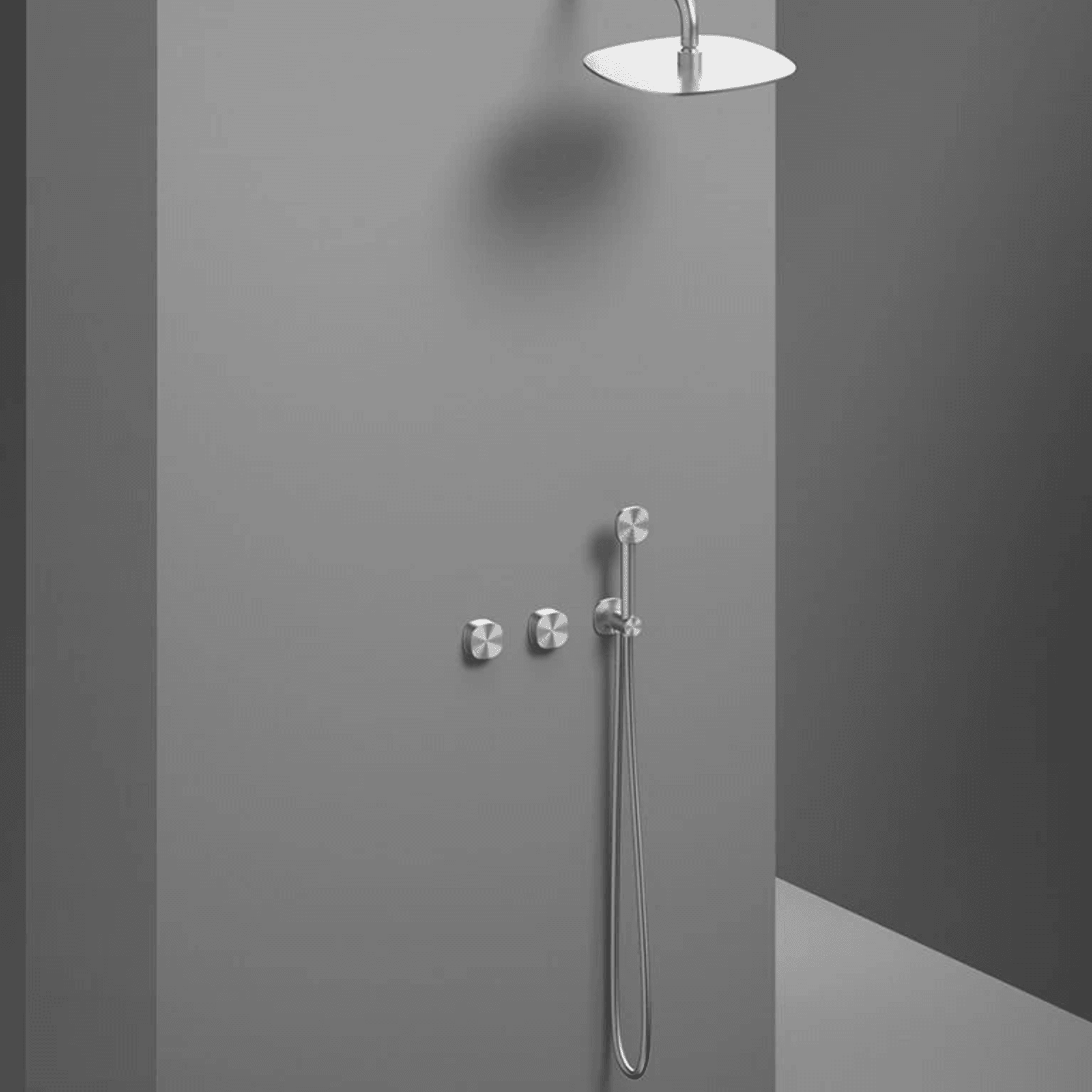 Super 22 68 | Two Wall Mixers + Shower Kit gallery detail image