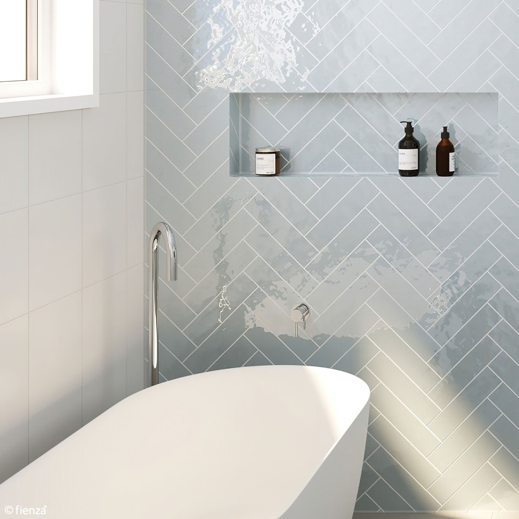 Kaya Gooseneck Floor Mounted Bath Outlet gallery detail image