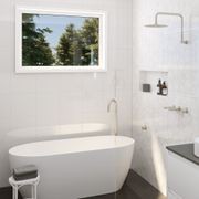 Kaya Gooseneck Floor Mounted Bath Outlet gallery detail image