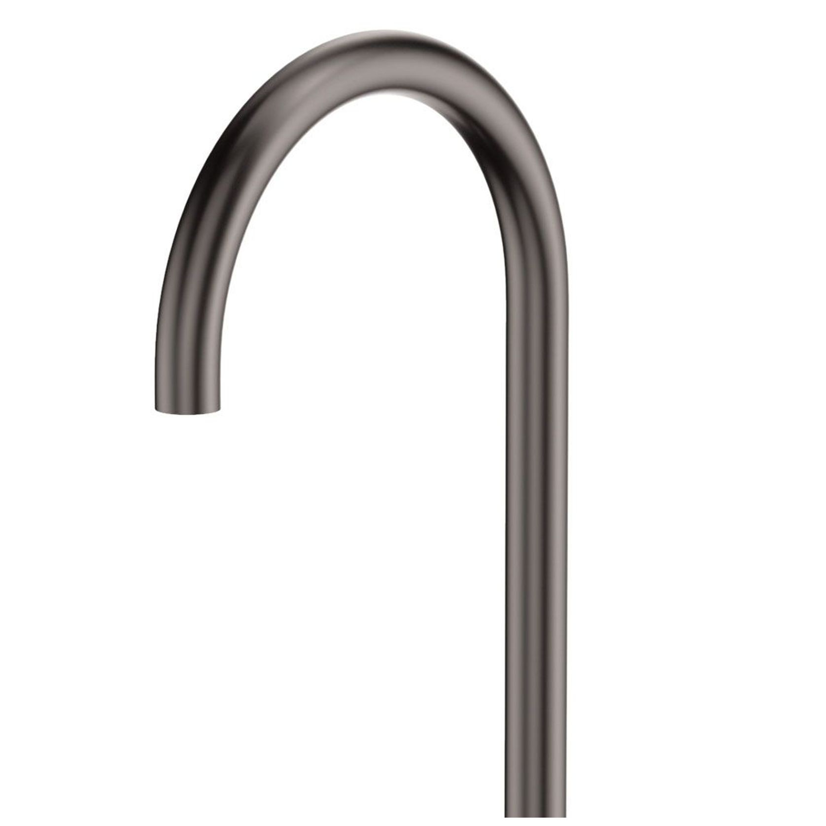 Kaya Gooseneck Floor Mounted Bath Outlet gallery detail image