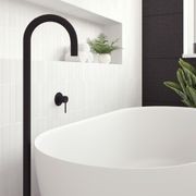 Kaya Gooseneck Floor Mounted Bath Outlet gallery detail image