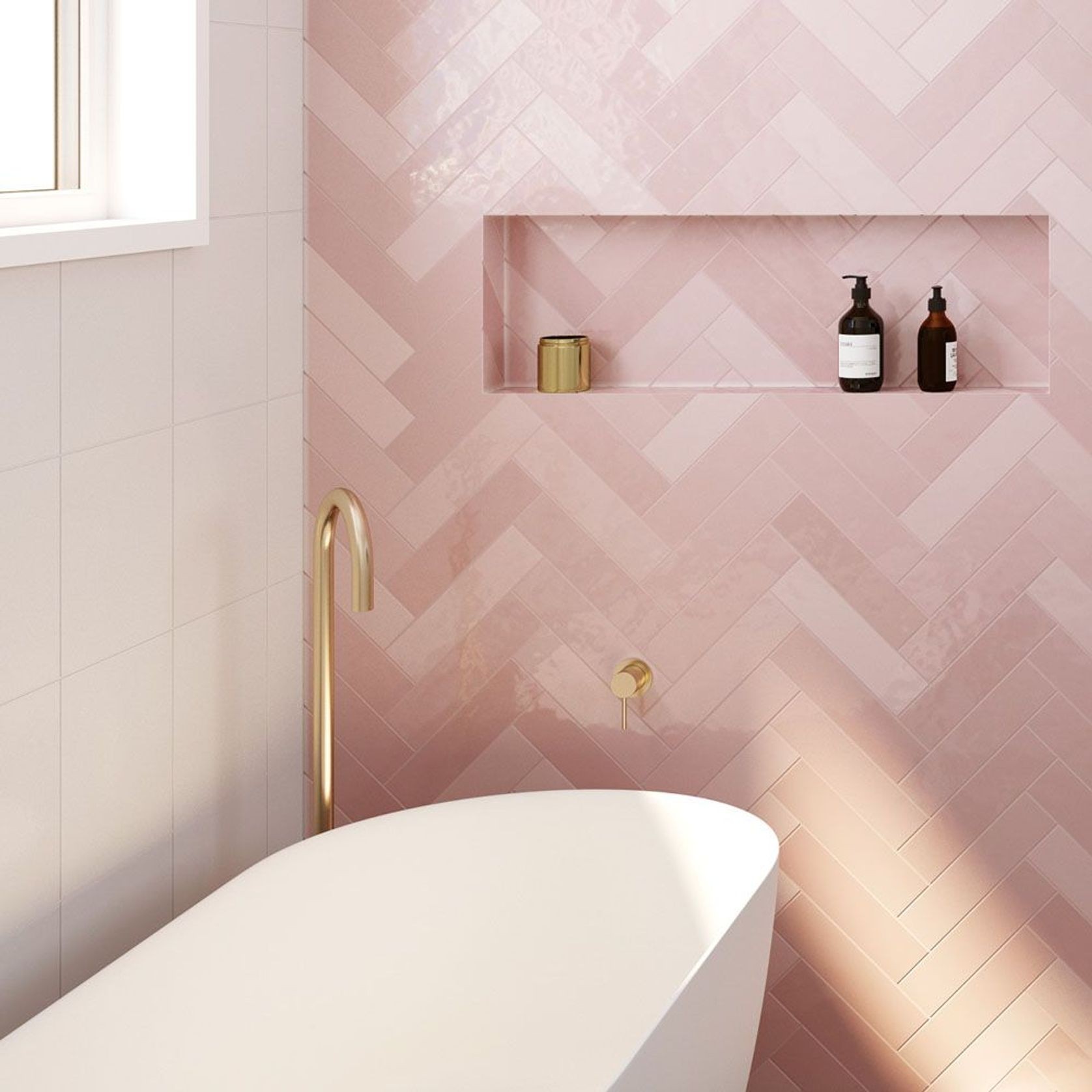 Kaya Gooseneck Floor Mounted Bath Outlet gallery detail image