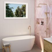 Kaya Gooseneck Floor Mounted Bath Outlet gallery detail image