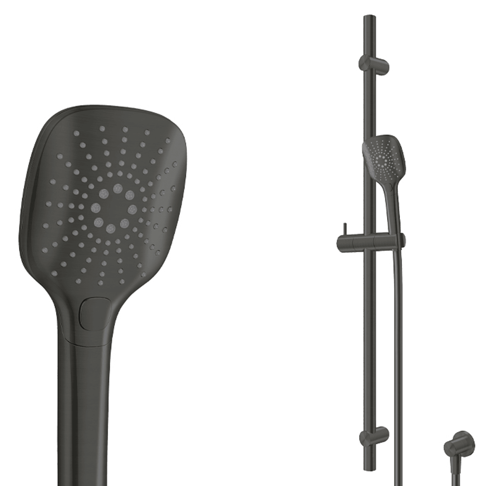 Splash Plus Square Slide Shower 3 Function gallery detail image