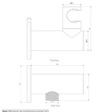 Adjustable Hand Shower Holder and BP gallery detail image