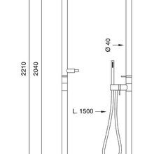 GRADI Free Standing Progressive Mixer by CEA gallery detail image