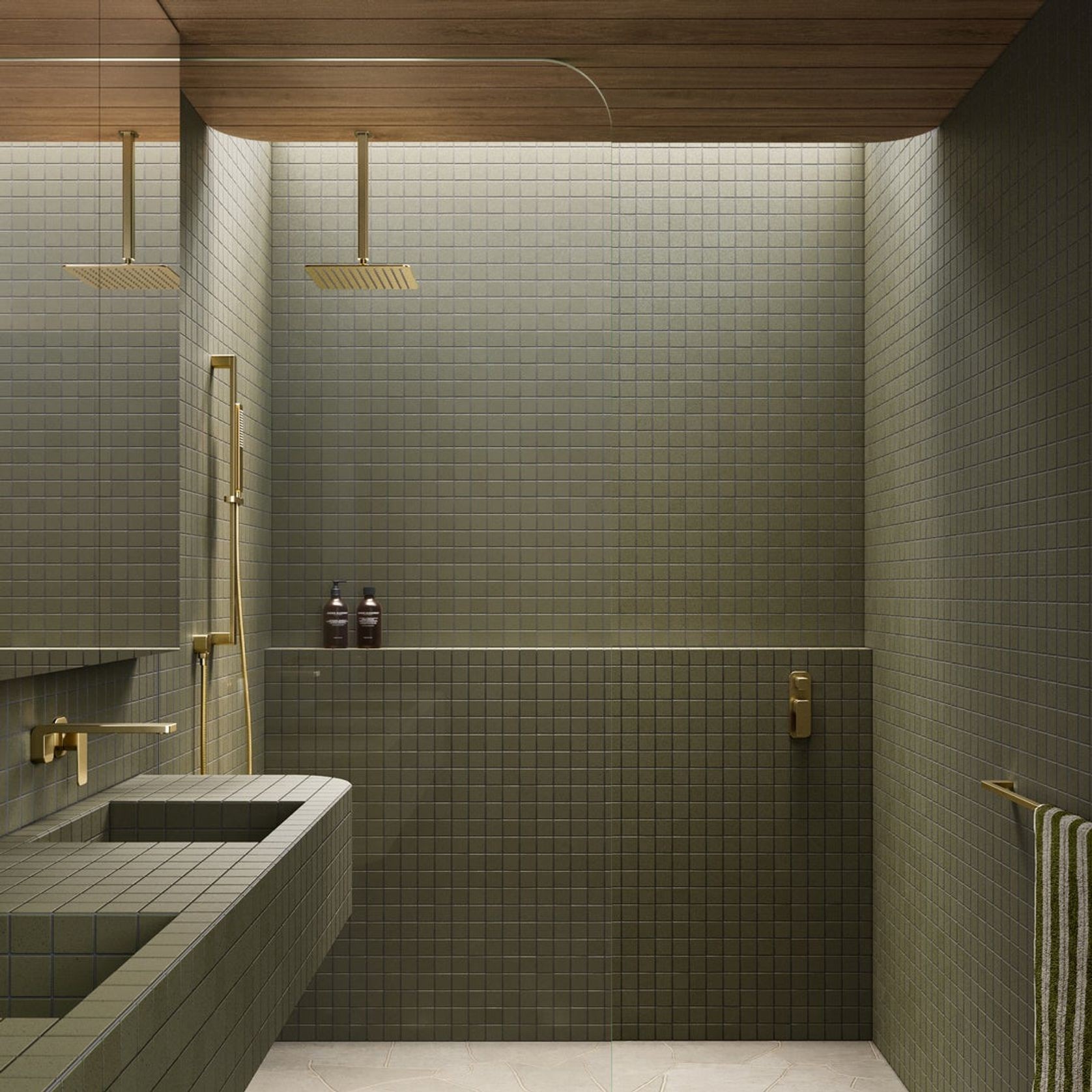 Nesso Shower Dropper & Head Set gallery detail image