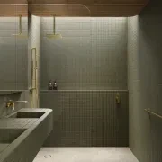 Nesso Shower Rail gallery detail image
