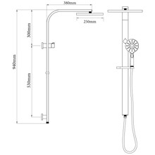 Eclipse Double Head Shower (Round) gallery detail image