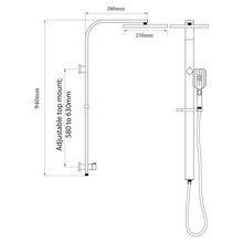 Olympia Double Head Shower (Round) gallery detail image