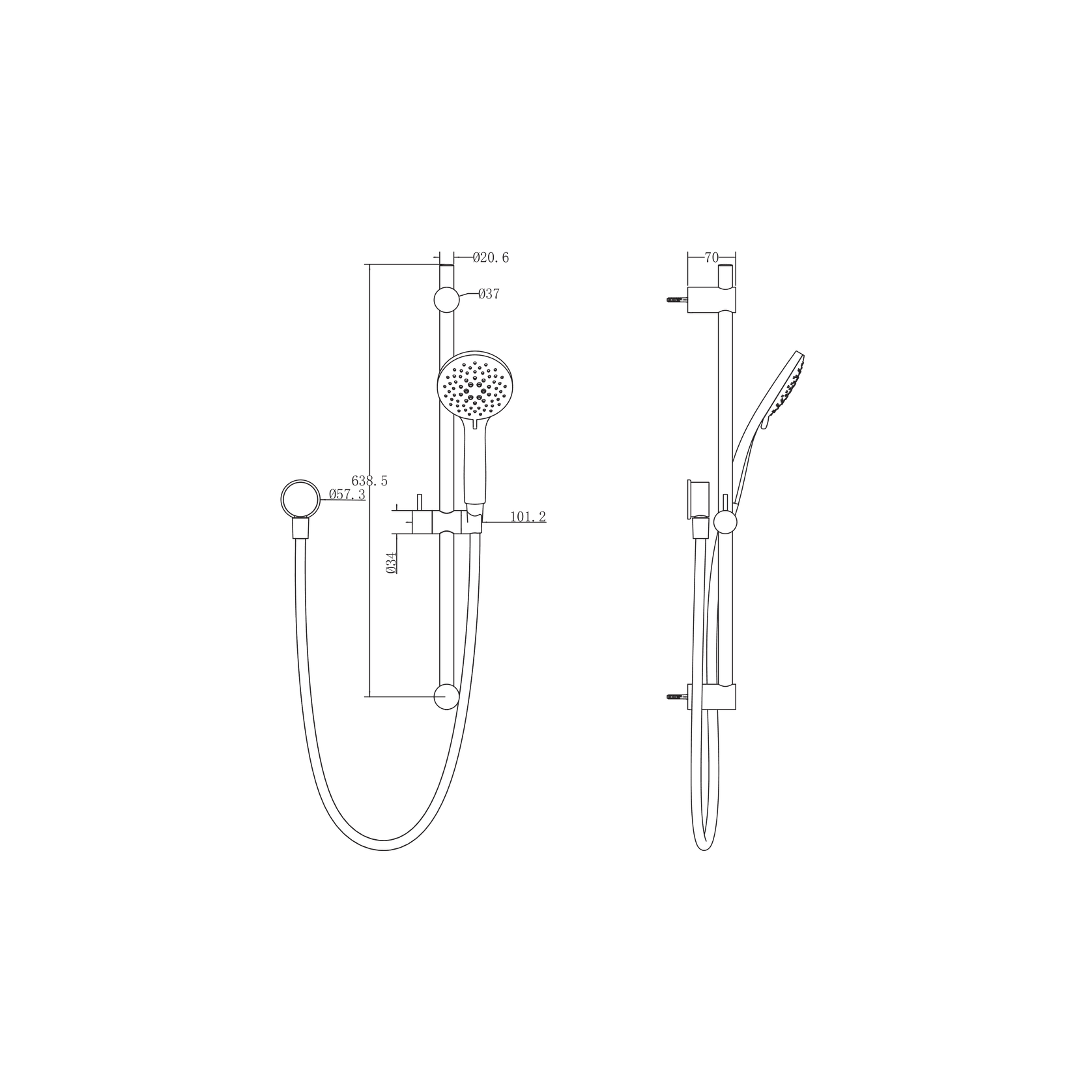 Wairere 5F Rail Shower gallery detail image