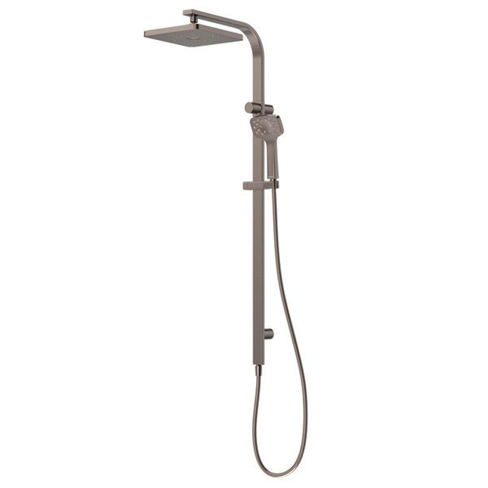 Waipori MK2 Satinjet Rail Shower With Overhead gallery detail image