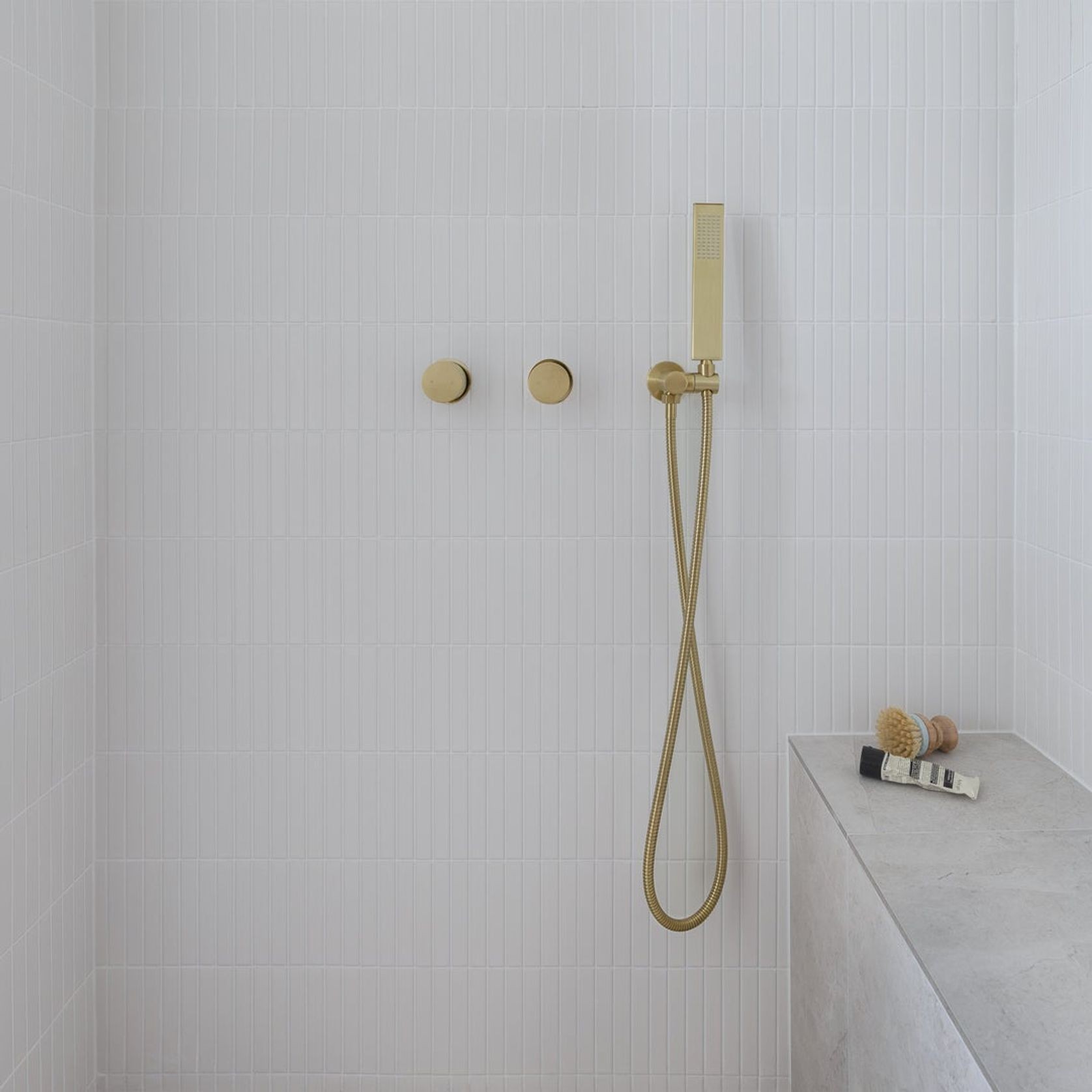 Rounded Rectangle Hand Shower Set gallery detail image