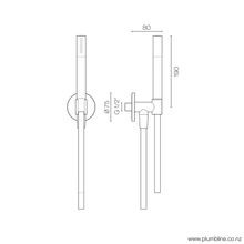 Buddy Minimalist Wall Mount Shower Kit gallery detail image