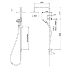 Satinjet Koha MKII Twin Shower Set gallery detail image