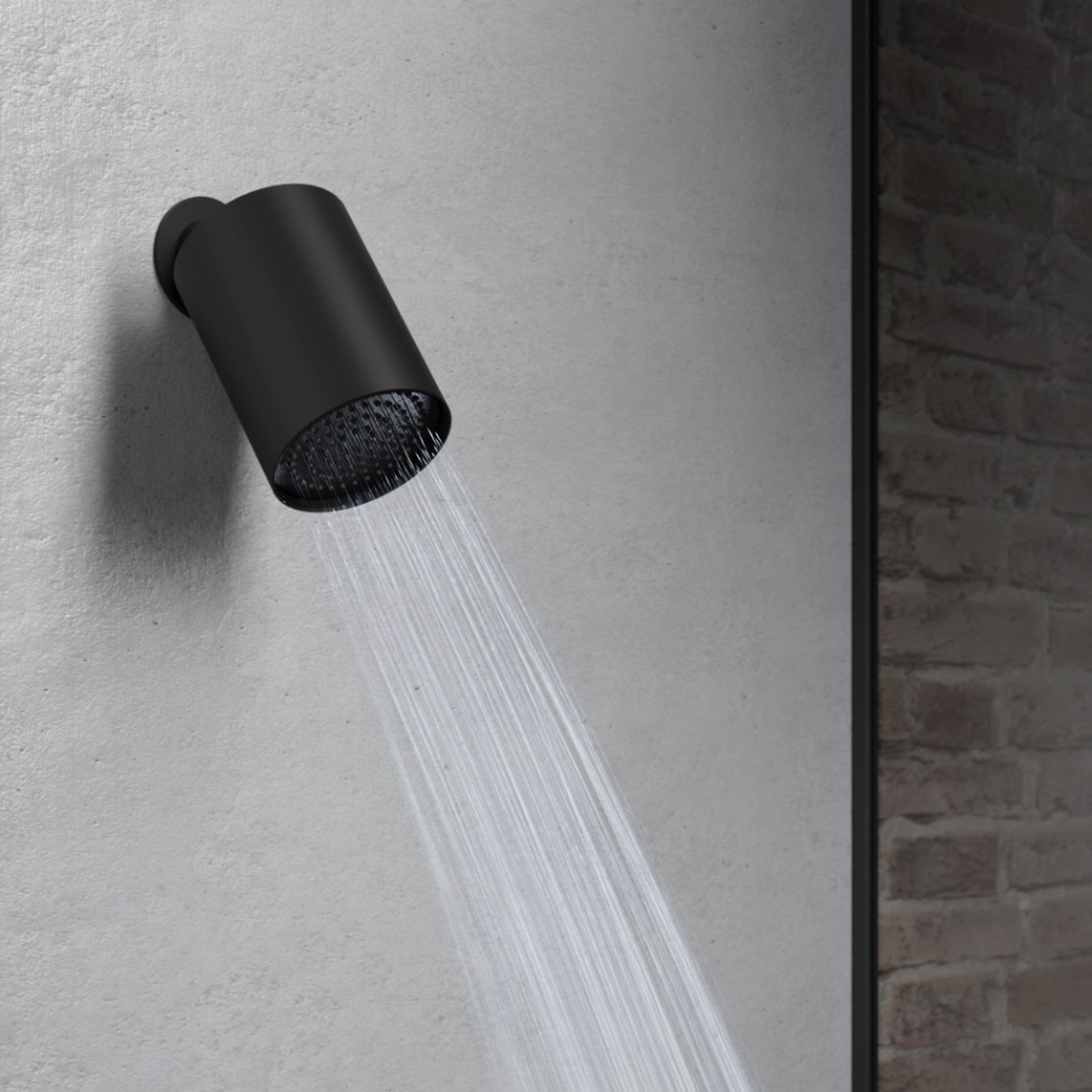 Buddy 100mm Wall Mounted Showerhead gallery detail image