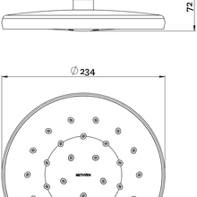 Satinjet Round Overhead Shower gallery detail image