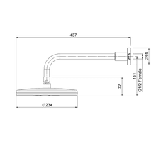 Satinjet Overhead II On Wall Arm gallery detail image